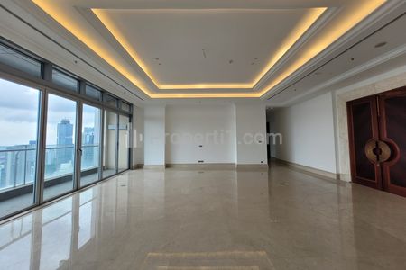 Dijual Unit 4+1 Bedroom Unfurnished di Raffles Residences Jakarta