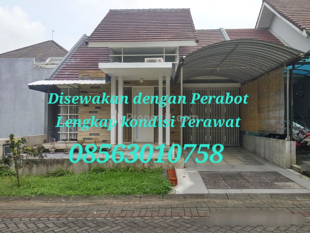 Disewakan Rumah dan Perabot Dekat Masa Depan Cerah, Universitas Ciputra, Taipei International School, Ottimmo, Pasar Citraland Surabaya