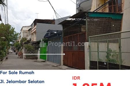 Dijual Rumah MURAH di Jelambar Selatan, Jakarta Barat