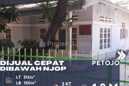 Dijual Rumah Lingkungan Tenang Lokasi Strategis Harga di Bawah NJOP di Petojo Jakarta Pusat