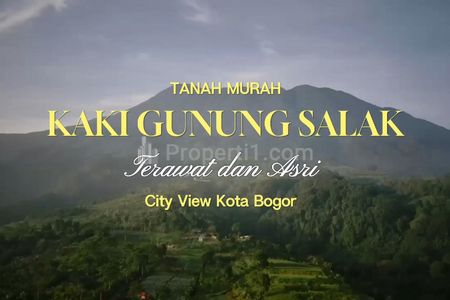 Dijual Tanah City View Kota Bogor Plus Kebun Durian Cocok untuk Wahana Wisata