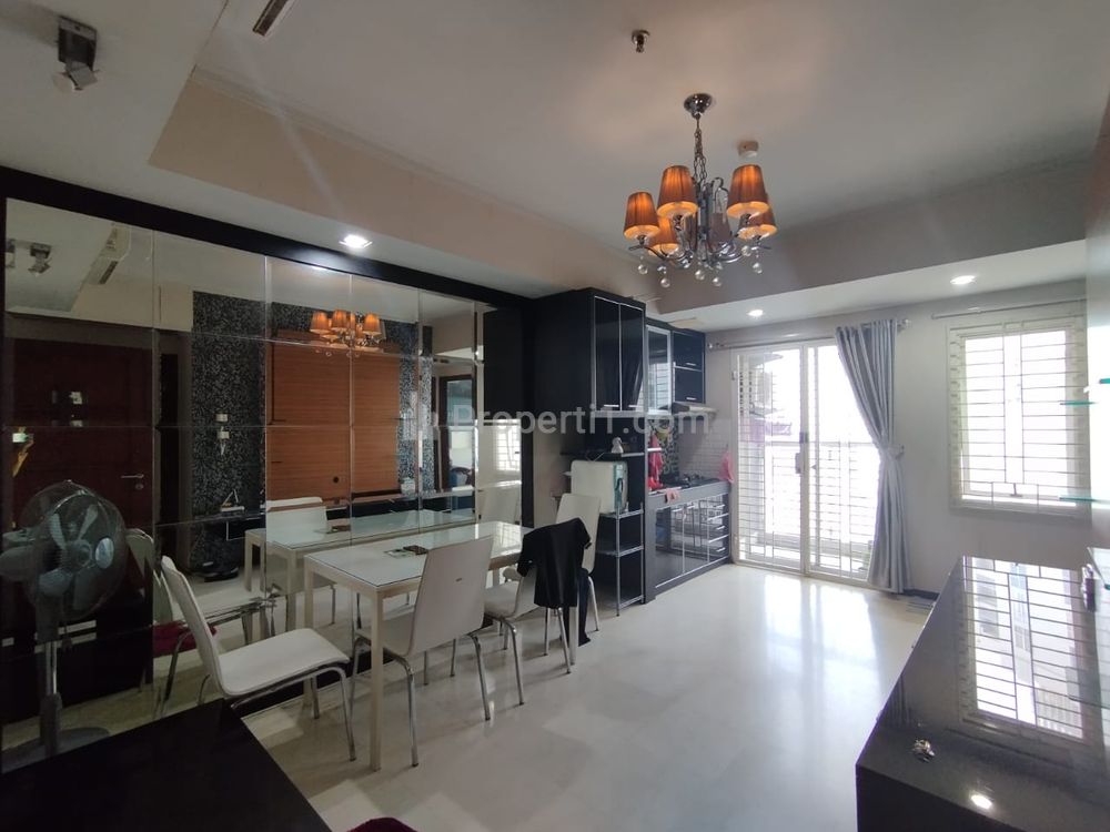 Dijual Apartemen Royal Mediterania Garden Tipe 2+1BR Furnished Luas 53,5m2