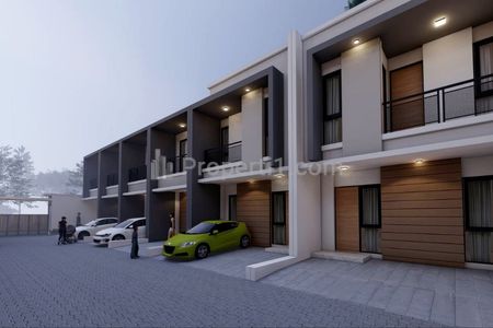 Jual Rumah Cluster Modern Strategis di Jatiwaringin Pondok Gede Bekasi