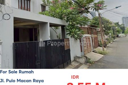 Dijual Rumah Lelang MURAH di Pulo Macan Raya, Jakarta Barat