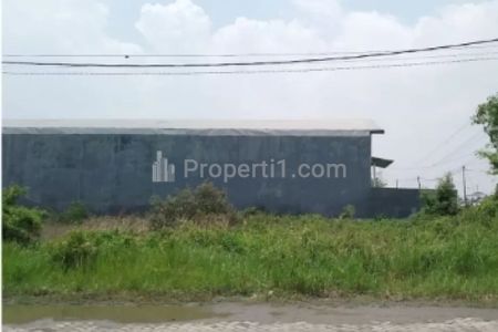 Dijual Kavling di Main Road Pergudangan Bumi Maspion 2, Benowo, Surabaya