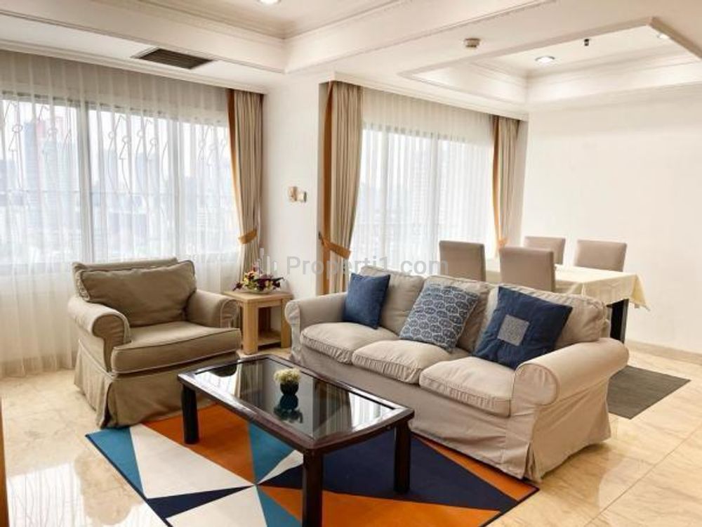 Sewa Apartemen Ambassador 1 Tipe 2BR Full Furnished