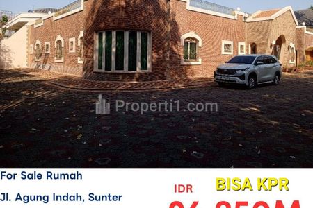 Dijual Rumah Lelang MURAH Jalan Agung Indah, Sunter, Jakarta Utara