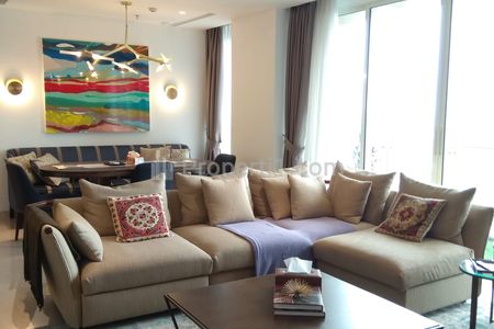 For Rent Apartment Pondok Indah Residence Near Jakarta International School - 3BR Full Furnished