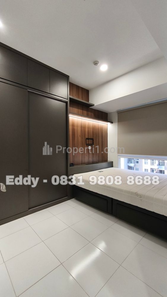 Disewakan Apartemen Tokyo Riverside PIK 2 - 1BR Full Furnished Garden View