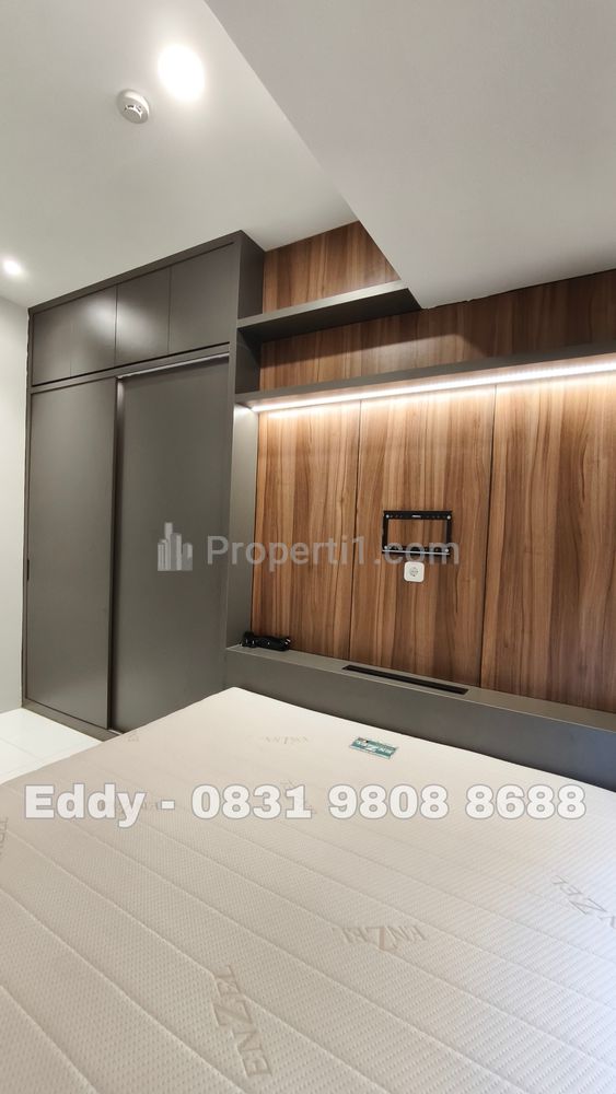 Disewakan Apartemen Tokyo Riverside PIK 2 - 1BR Full Furnished Garden View