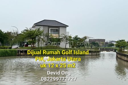 Dijual Rumah Golf Island Mewah Siap Huni, PIK Jakarta Utara