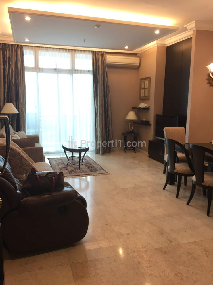 Sewa Apartemen Senayan Residence 3+1BR Luxury Modern Furnished