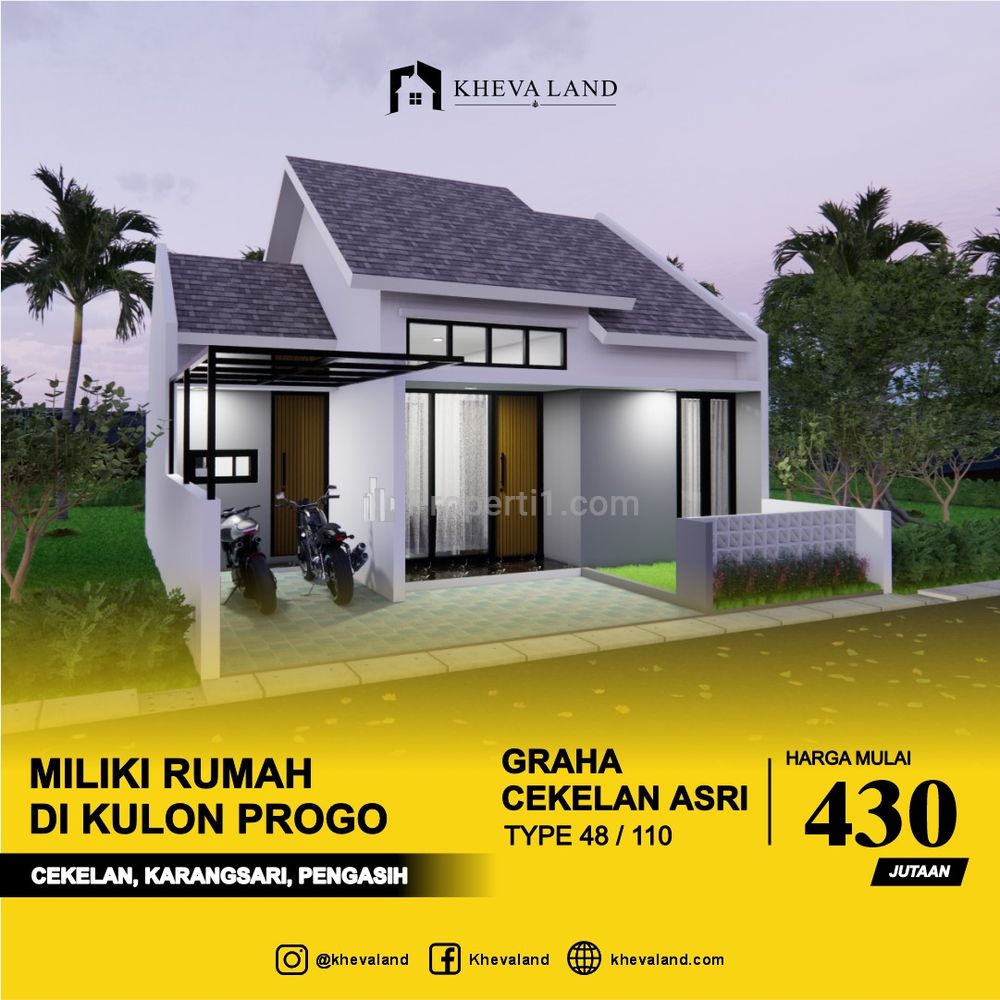 Jual Rumah di Cekelan Karangsari Pengasih Kulon Progo Yogyakarta