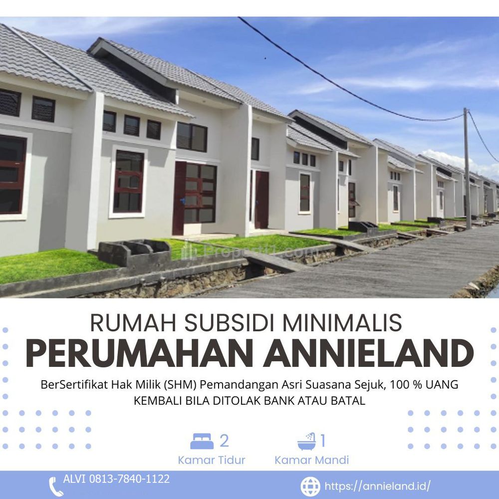 Dijual Perumahan Subsidi KPR Nyaman dan Murah di Annieland Tangerang