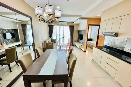 Sewa Apartemen Thamrin Residence Tower Edelweis Tipe 3+1 Bedroom Full Furnished, Dekat Mall Grand Indonesia, Plaza Indonesia, dan Thamrin