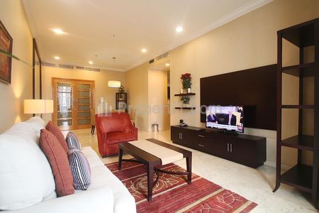 Disewakan Apartemen Senayan Residence Location in South Jakarta – 3 BR Modern Fully Furnished