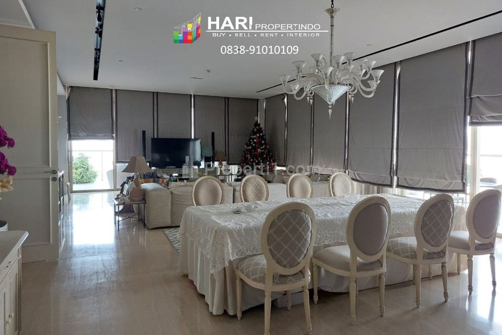 DIJUAL CEPAT Apartemen The Residence at Dharmawangsa Kebayoran Baru 3BR size 453sqm - Limited Unit Dekat ke MRT /Gate Toll