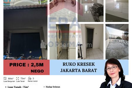 Dijual Ruko di Kresek - Jakarta Barat