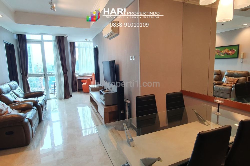 For Sale Apartment Bellagio Residence Mega Kuningan 2 BR - Full Renovation Close to MRT LRT Busway