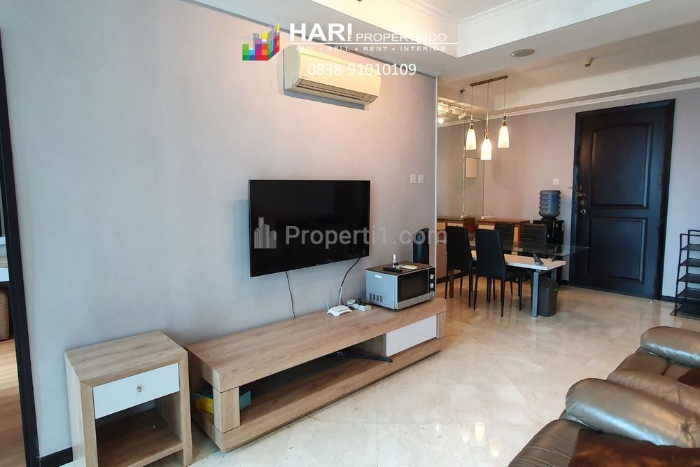 For Sale Apartment Bellagio Residence Mega Kuningan 2 BR - Full Renovation Close to MRT LRT Busway