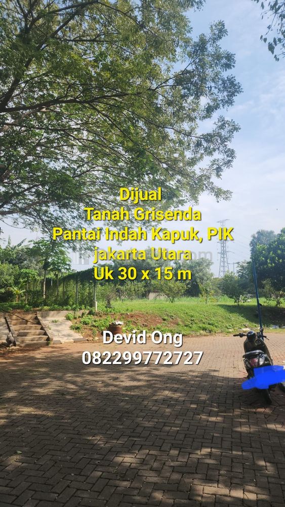 Dijual Tanah Grisenda Cluster Greenery di PIK, Jakarta Utara