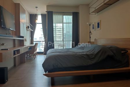 Disewakan Modern Minimalist Sudirman Suites Apartment Strategic Location In Central Jakarta - Type Studio Fully Furnished