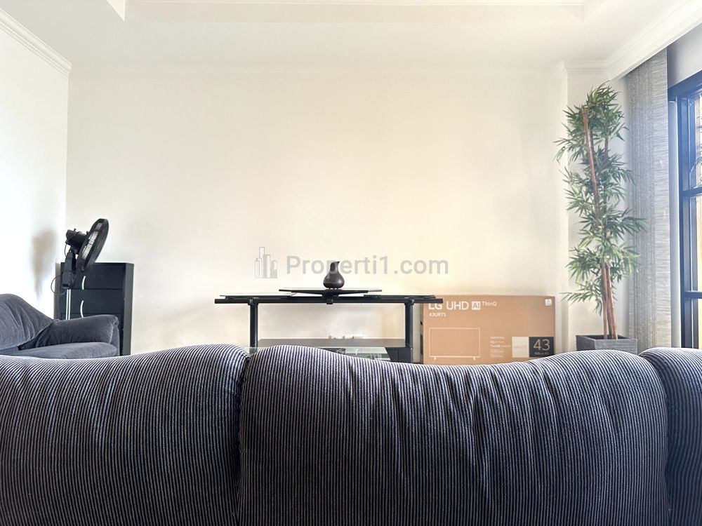 Disewakan Newly Renovated Apartment at Kusuma Chandra Apartment Type 2+1BR Full Modern Furnished - Strategic Location in South Jakarta (SCBD Area)