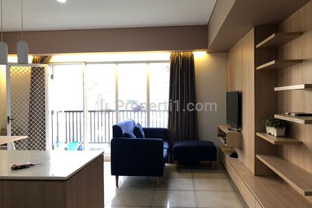 For Rent Apartment Aspen Residence Near Al Jabr Islamic School South Jakarta - 2+1BR Furnished