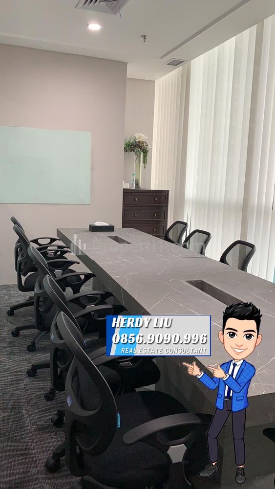 Disewakan Office District 8 - Prosperity Tower Luas 271 Sqm - Semi Furnished di Jakarta Selatan