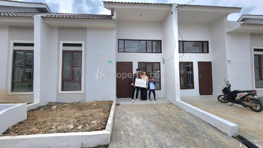 Dijual Rumah Subsidi Minimalis Ramai Penghuni DP Terjangkau Angsuran Flat di Cisoka Tangerang