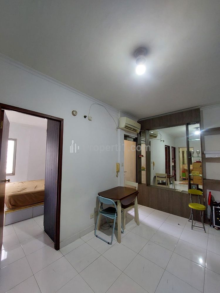 Disewakan Apartemen Mediterania Garden Residences 1 Tipe 2BR Furnished Luas 40,5m2
