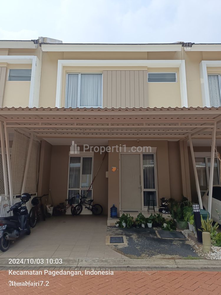 Jual Rumah Cluster Milano Paramount Gading Serpong