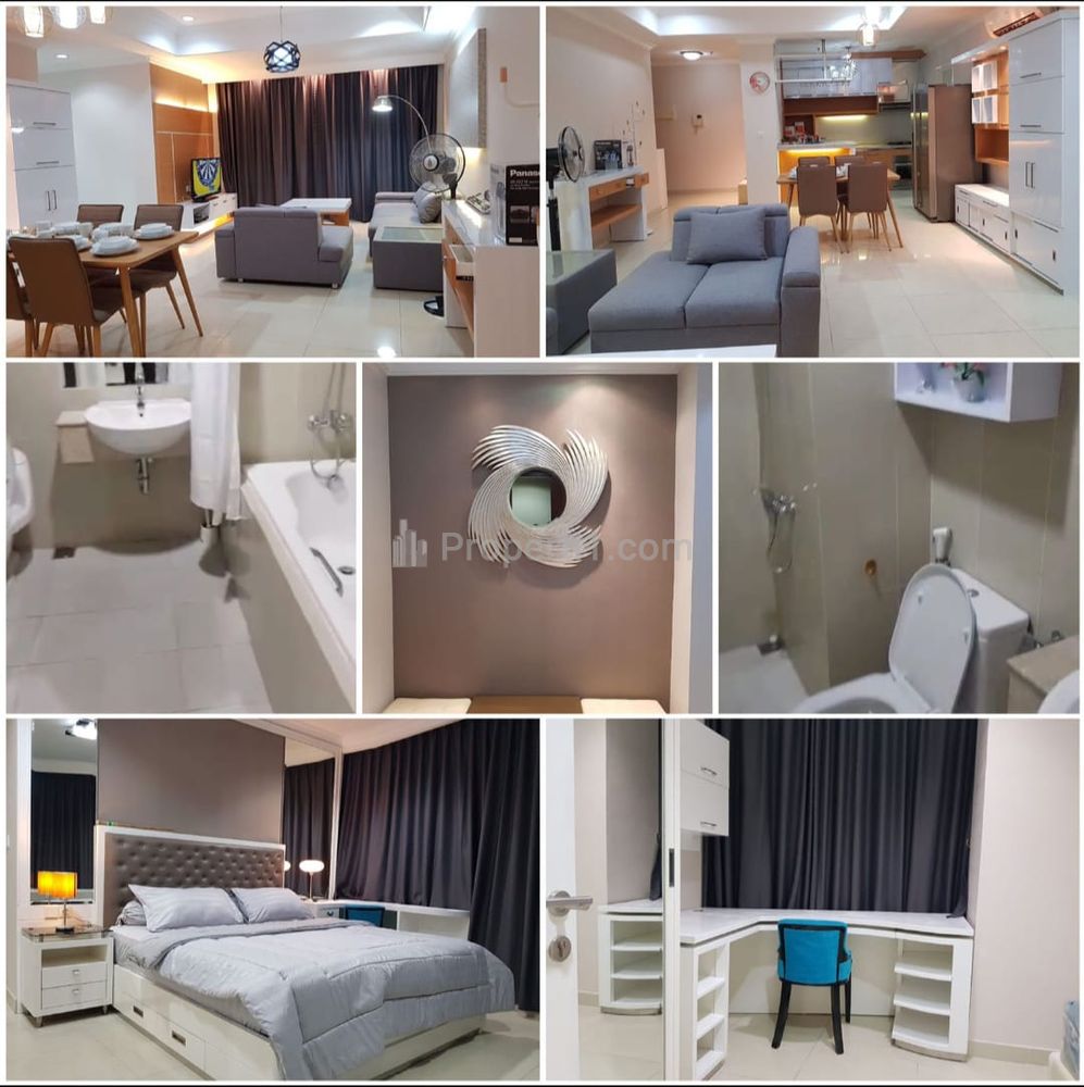 Disewakan Apartemen Denpasar Residence 3BR Luxury Modern Furnished
