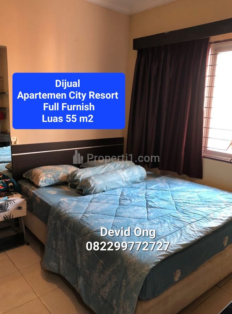 Jual Apartemen City Resort 2+1BR Furnish di Cengkareng, Jakarta Barat