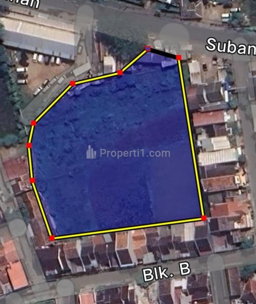 Dijual Tanah Strategis untuk Bangun Usaha atau Gudang Pinggir Jalan Raya Dekat Pabrik di Cibogo Subang