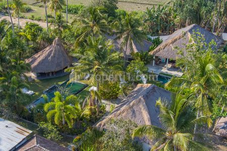 For Sale Hotel Resort Spa Restaurant in West Praya, Lombok, Lease 30 Years