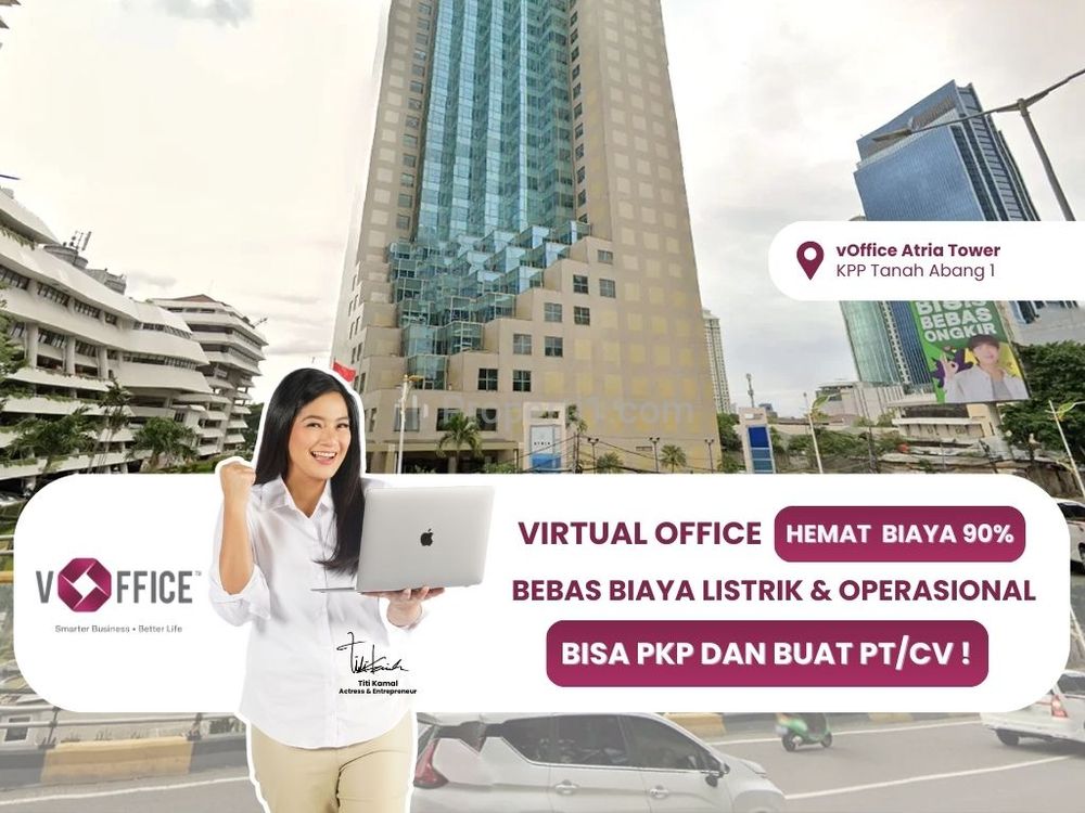 Sewa Kantor Virtual di Atria@Sudirman KPP Tanah Abang Satu, Jakarta Pusat