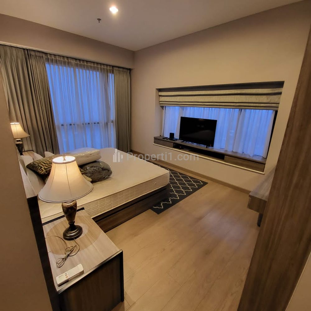Disewakan Luxury Apartment 1Park Avenue Strategic Location In South Jakarta - 2+1BR Modern Furnished