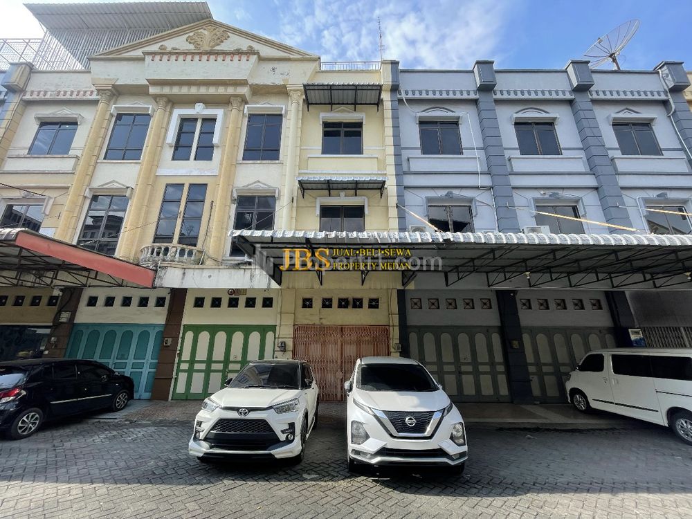 Dijual Ruko 3 Tingkat di Komplek MMTC Jalan Williem Iskandar/Pancing Medan