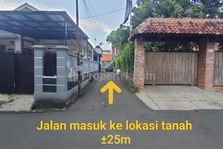 Jual Tanah Masuk Gang Akses 1 Mobil Area Ceger, Cipayung, Jakarta Timur - 100 Meter ke Jalan Gempol Raya