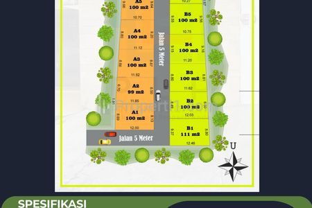DiJual Tanah Murah Lokasi Strategis di Ngemplak Sleman, Harga Promo Mulai 1.9jt/m²