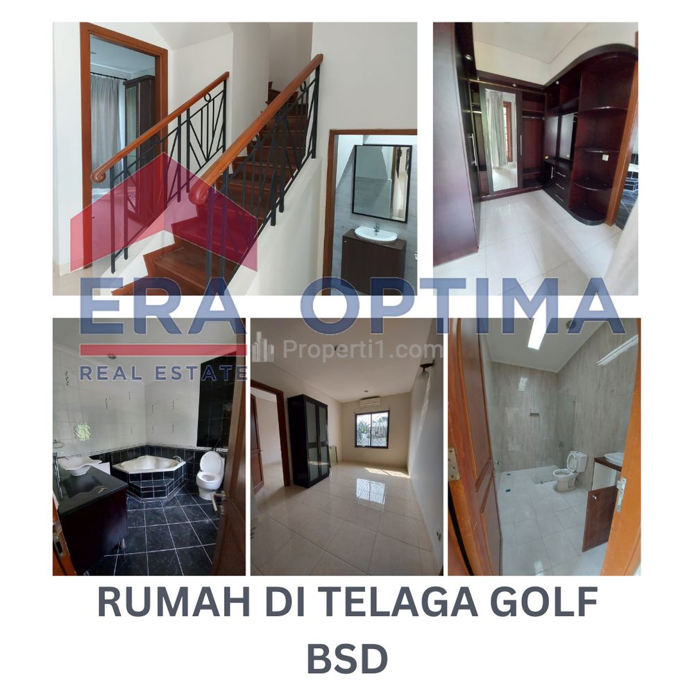 Disewakan Rumah di Telaga Golf, BSD, Tangerang Selatan