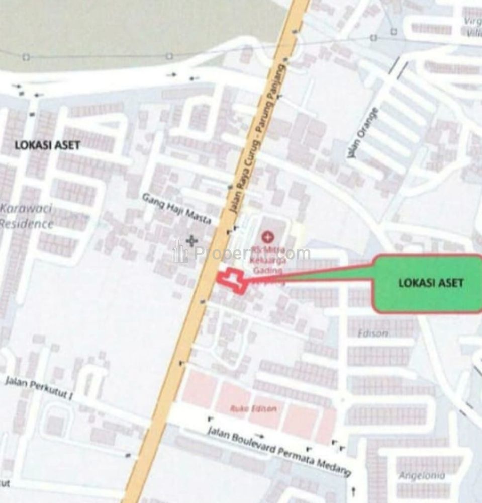 Dijual Tanah Jalan Raya Legok Karawaci Tangerang