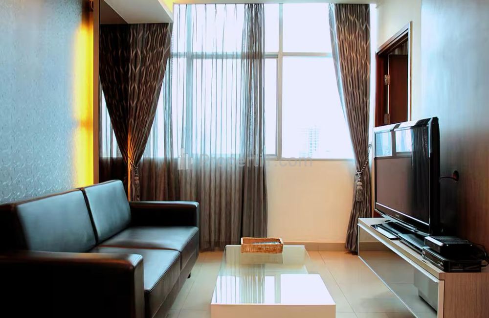 Sewa Apartemen Sahid Sudirman di Jakarta Pusat - 2+1BR Fully Furnished