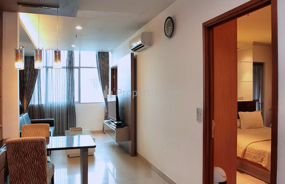 Sewa Apartemen Sahid Sudirman di Jakarta Pusat - 2+1BR Fully Furnished