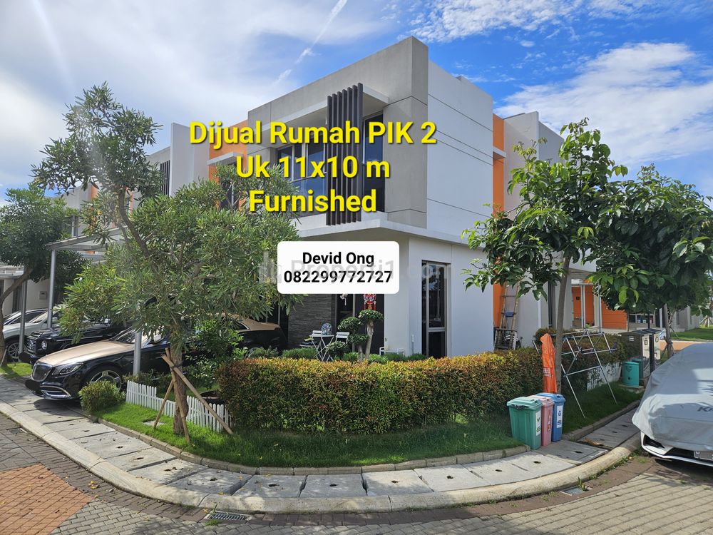 Dijual Rumah PIK 2 Uk 11 x 10 Furnished