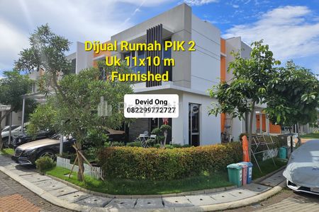Dijual Rumah PIK 2 Uk 11 x 10 Furnished