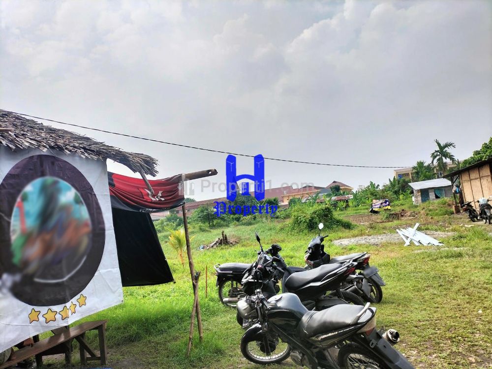 Dijual Tanah Kosong Lokasi Strategis di Jalan Jenderal Besar A.H. Nasution - Medan Johor