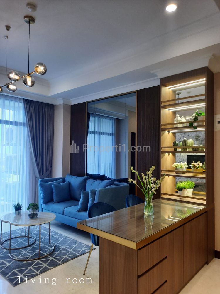 For Rent Permata Hijau Suites Apartment in South Jakarta - 2BR Full Modern Furnished and Ready To Move In