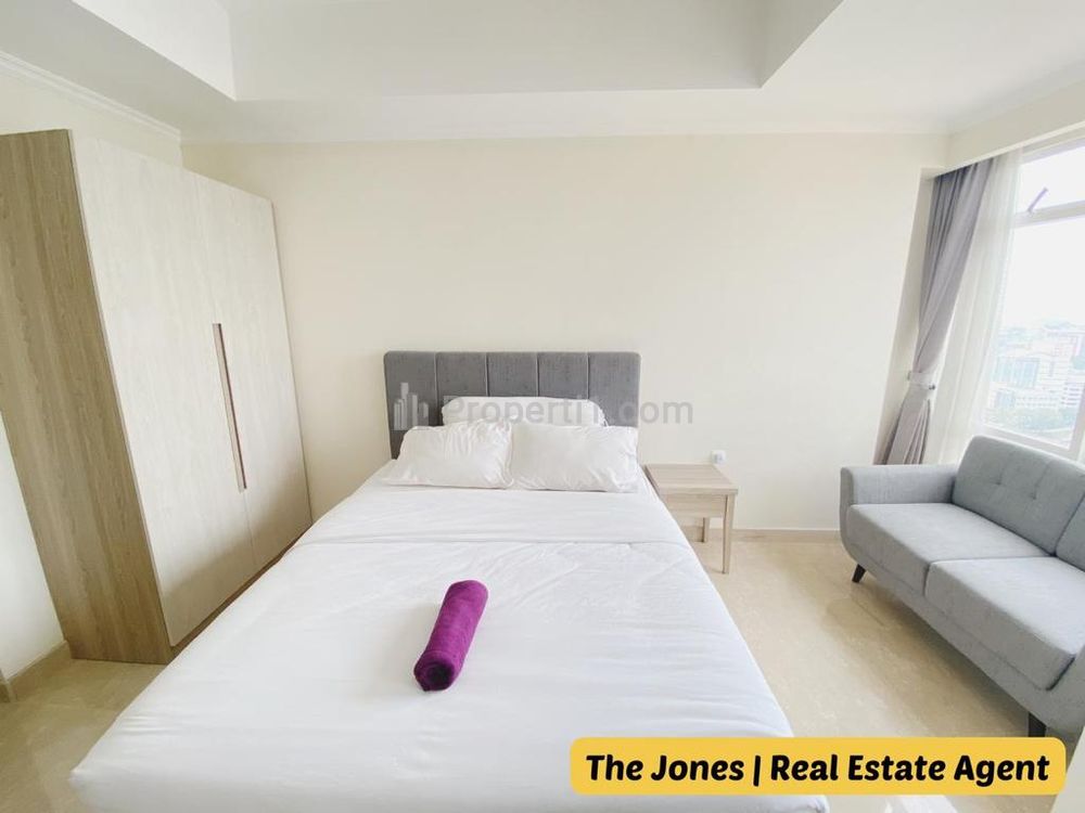 Sewa Apartemen Menteng Park Tipe Studio Fully Furnished, Dekat Taman Ismail Marzuki, RSCM, Bunda Hospital, dan Kampus UI Salemba